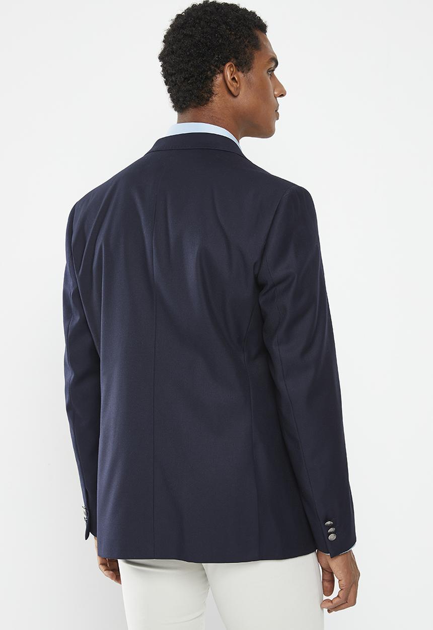 POLO - Mens custom fit travel blazer - navy 