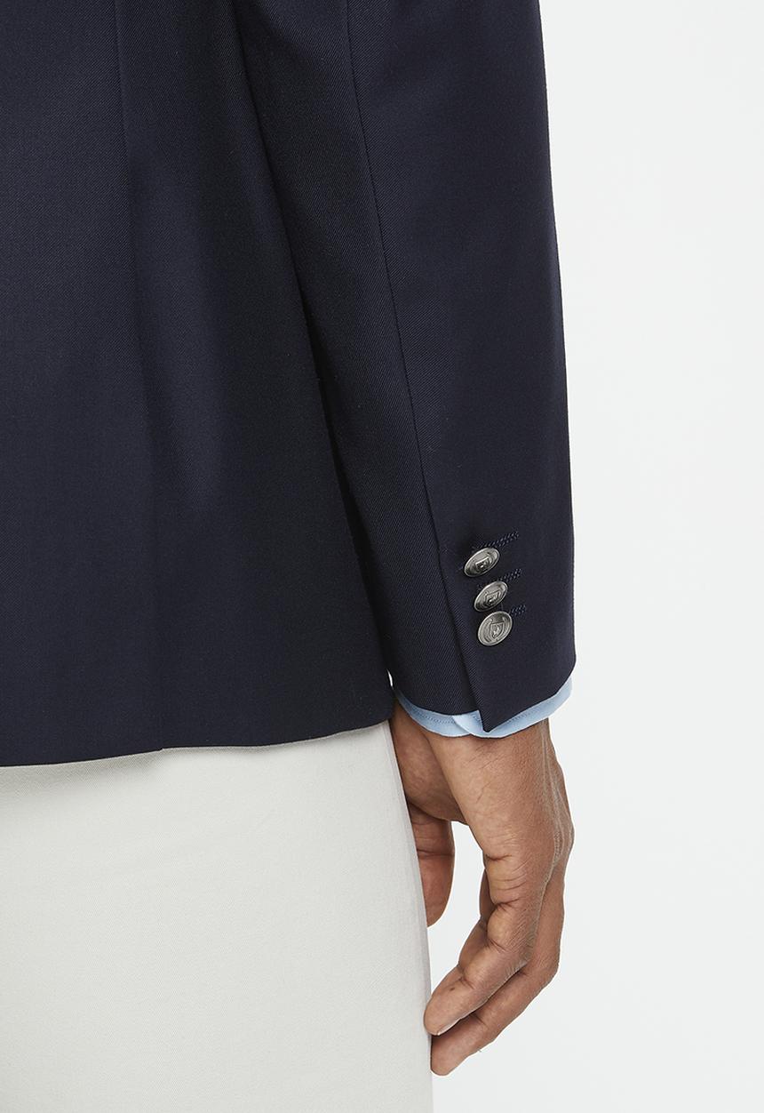 POLO - Mens custom fit travel blazer - navy 