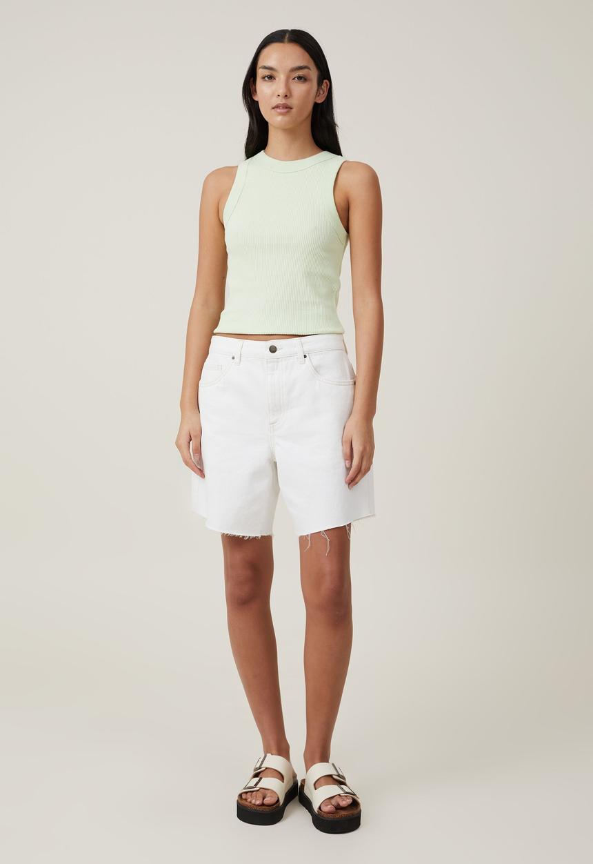 Cotton On - The 91 tank - iced matcha