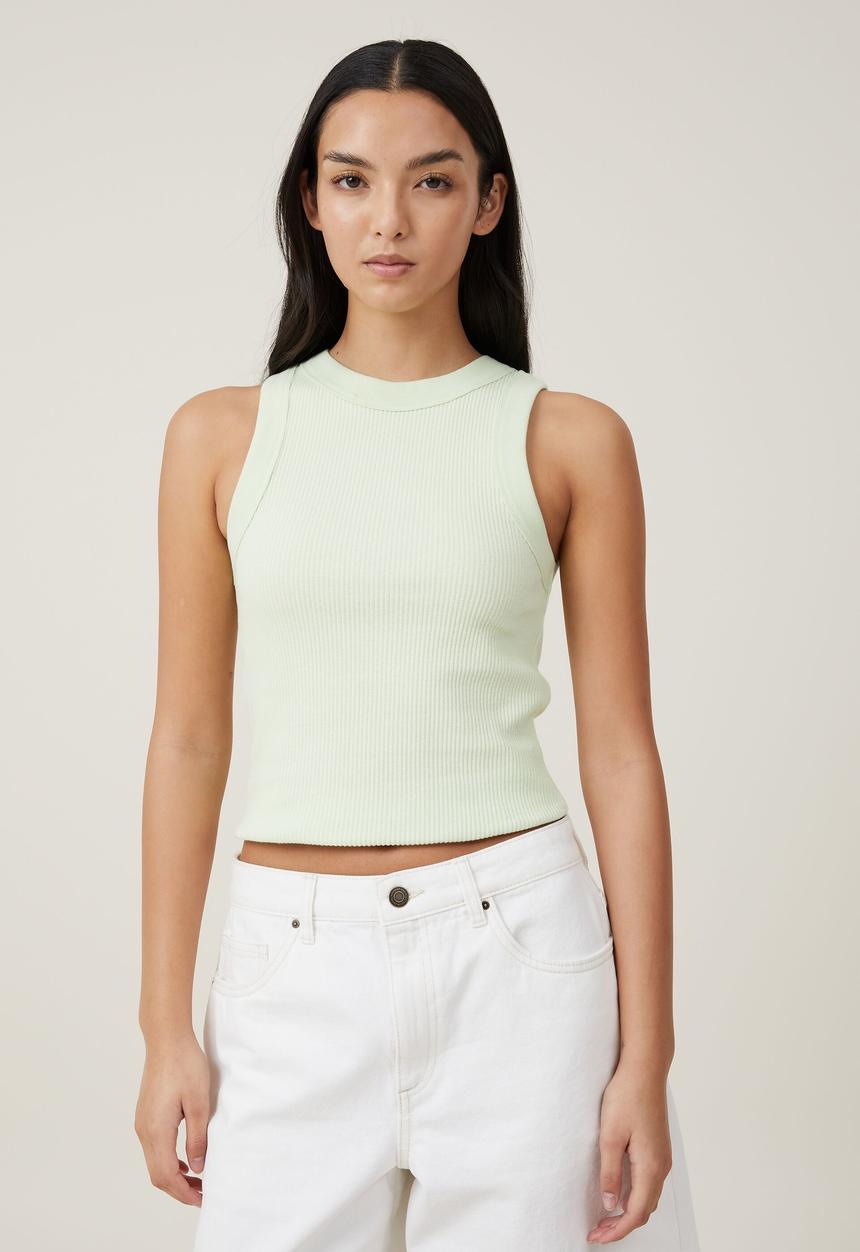 Cotton On - The 91 tank - iced matcha
