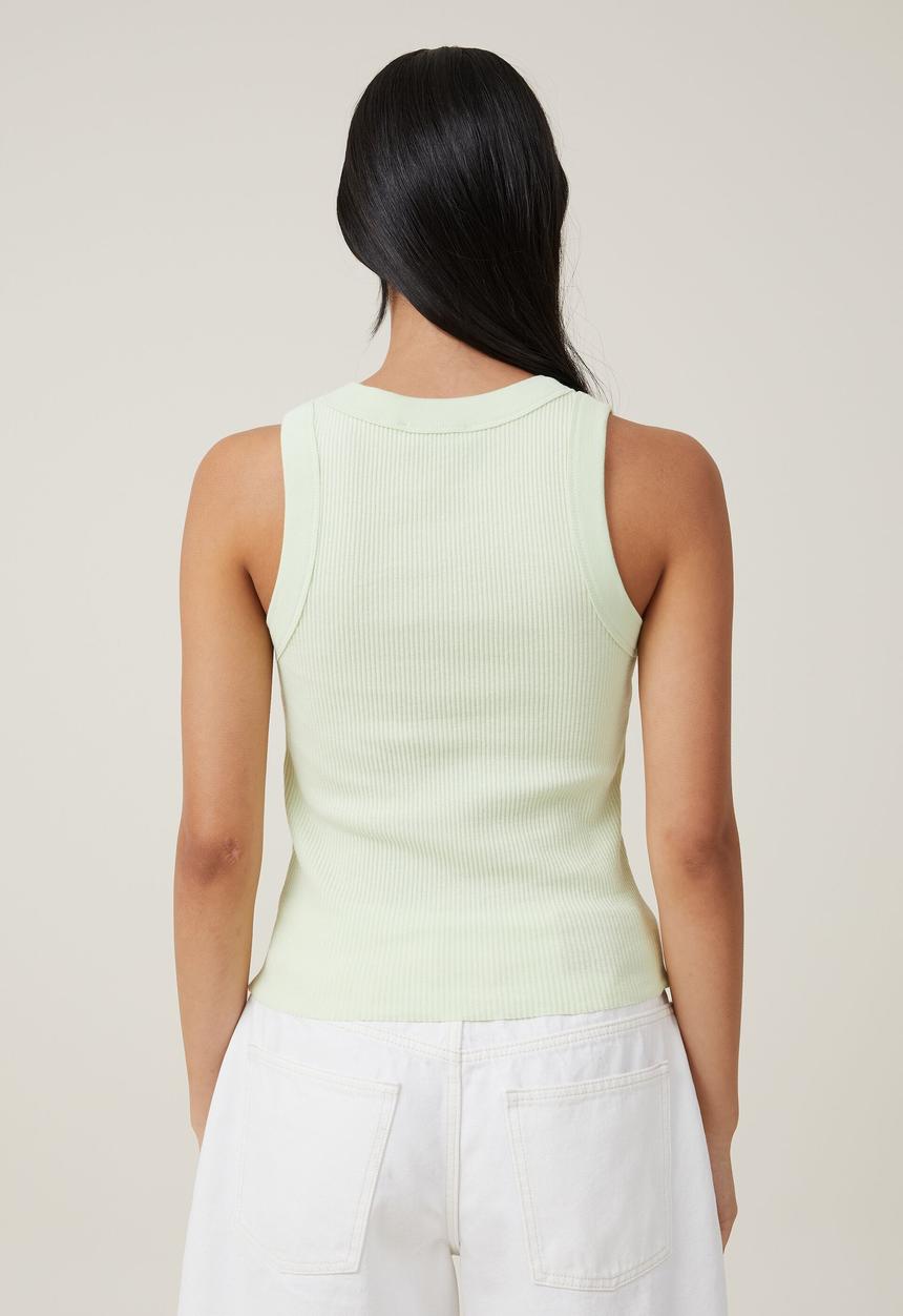 Cotton On - The 91 tank - iced matcha
