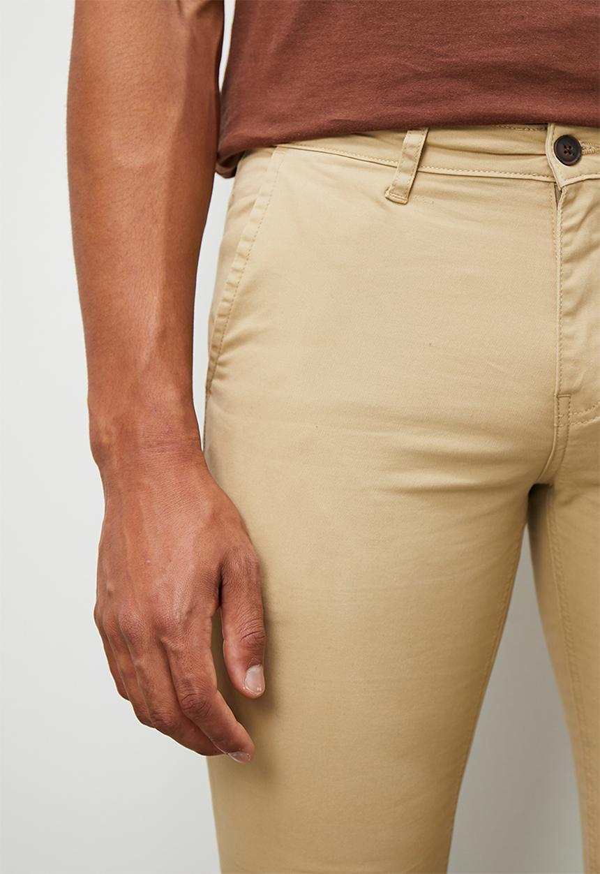 STYLE REPUBLIC - Marshall skinny chino - ecru