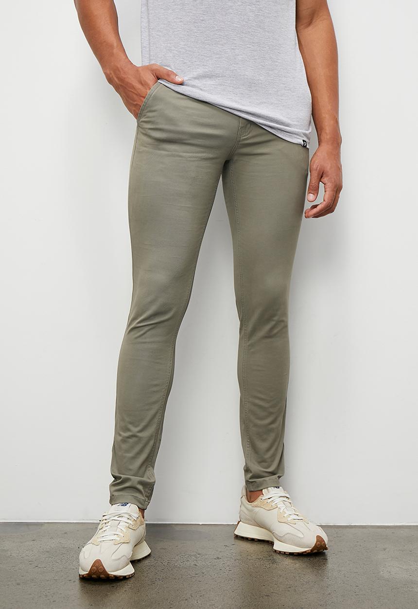 STYLE REPUBLIC - Marshall skinny chino - grey