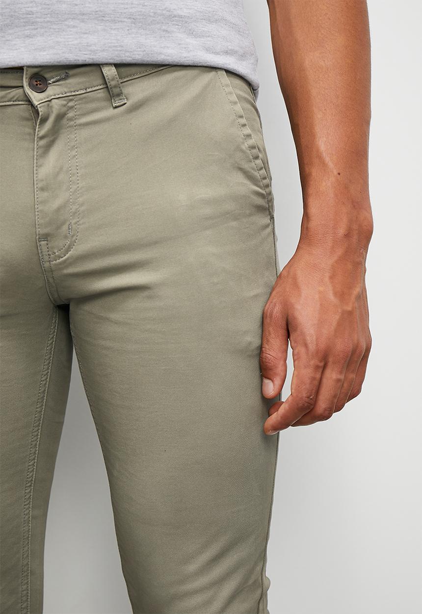 STYLE REPUBLIC - Marshall skinny chino - grey