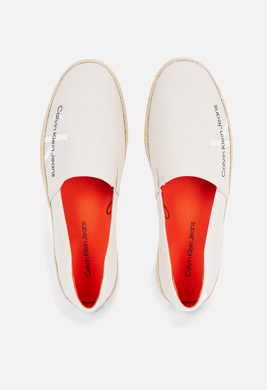 Calvin Klein - Espadrille co - eggshell/travertine/cherry tomato
