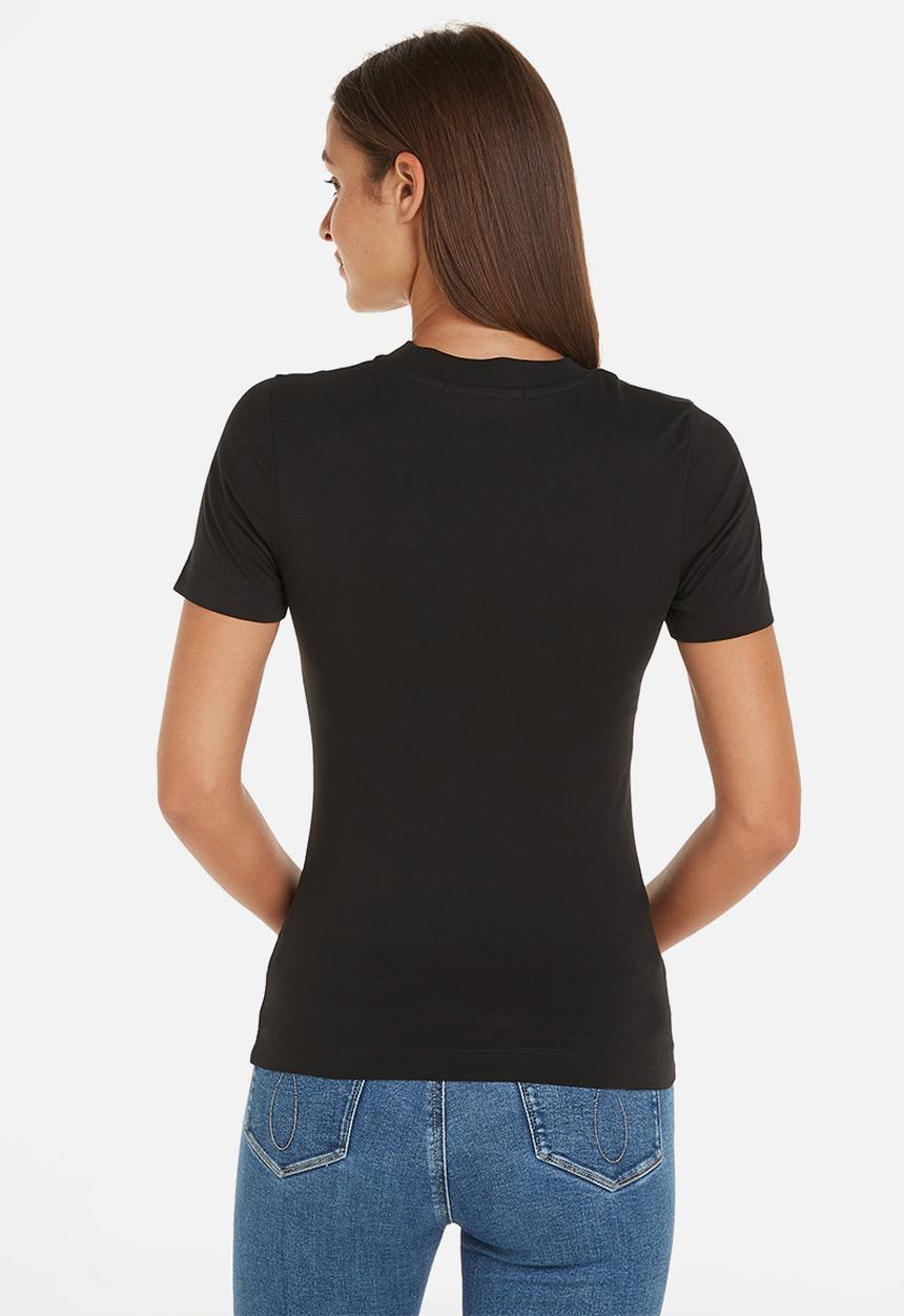 Calvin Klein - Monologo slim fit tee - ck black