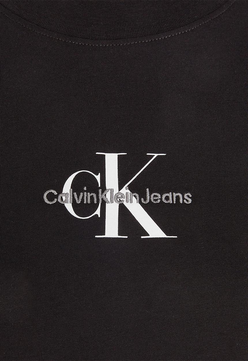 Calvin Klein - Monologo slim fit tee - ck black