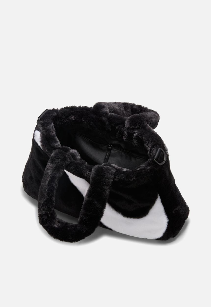 Nike - Sportswear top handle bag - black & white
