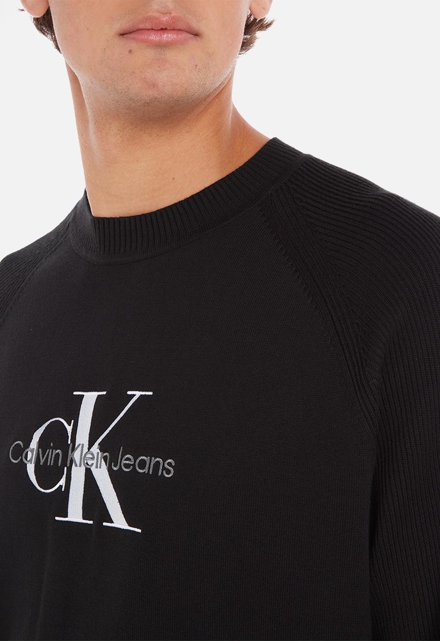 Calvin Klein - Logo driver sweater - ck black