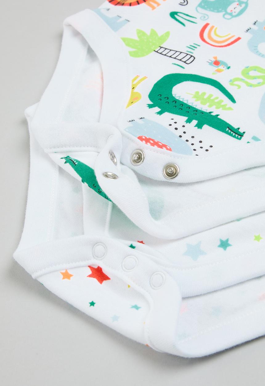 MINOTI - 2 pack bodysuit - white 1