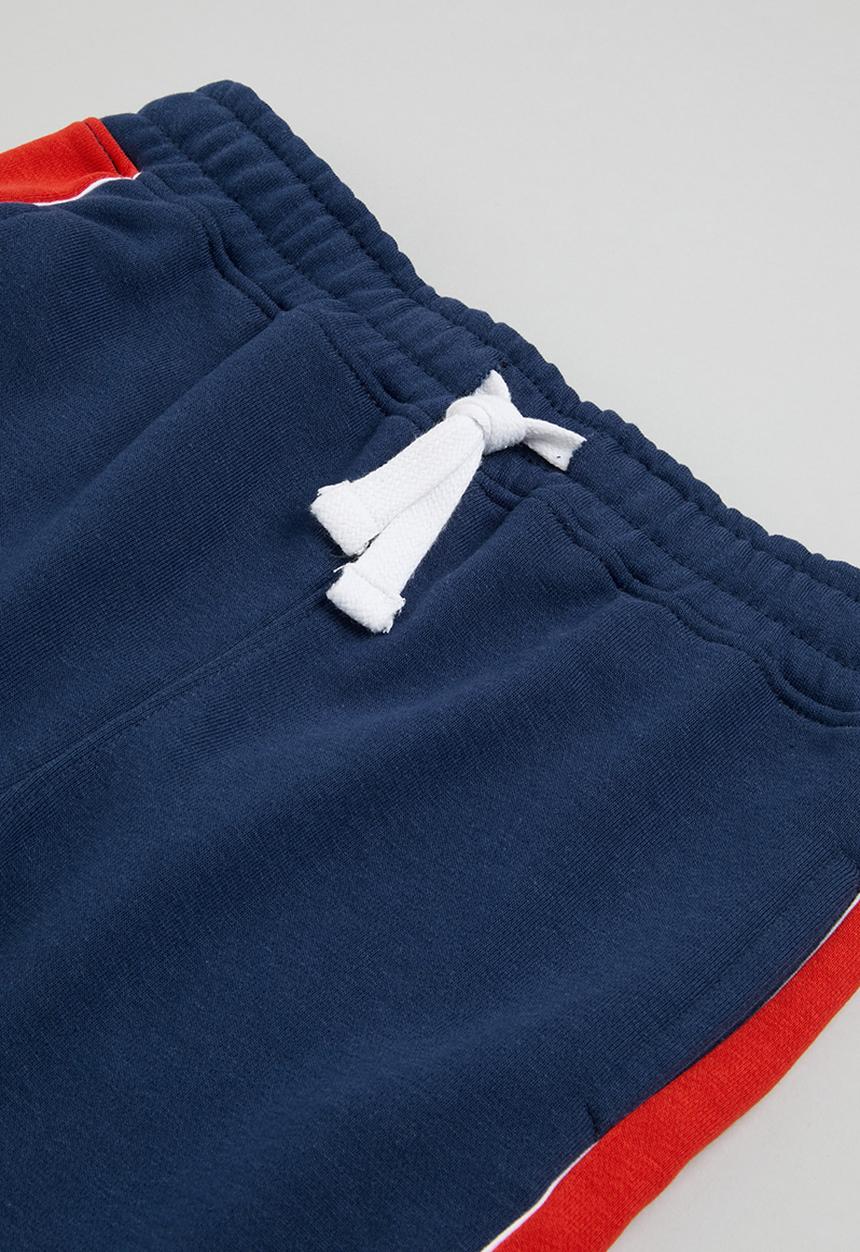 MINOTI - Boys jersey tee & fleece short - navy