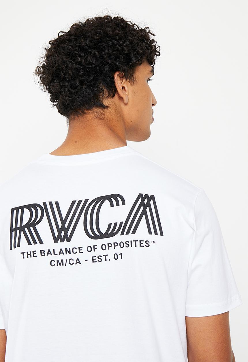 RVCA - RVCA copy short sleeve - white 