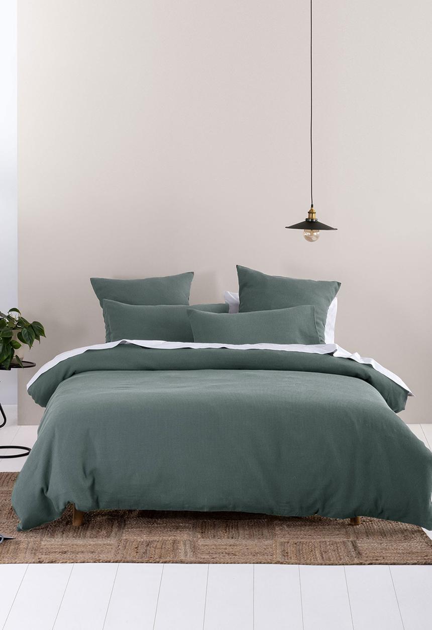 Linen House - Providence duvet cover set - petrol