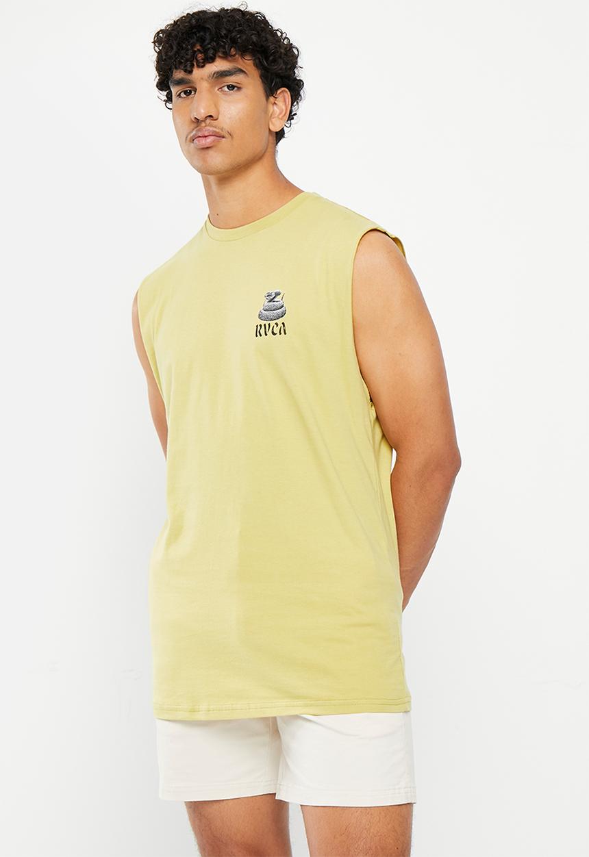 RVCA - Beautiful danger muscle - mustard 