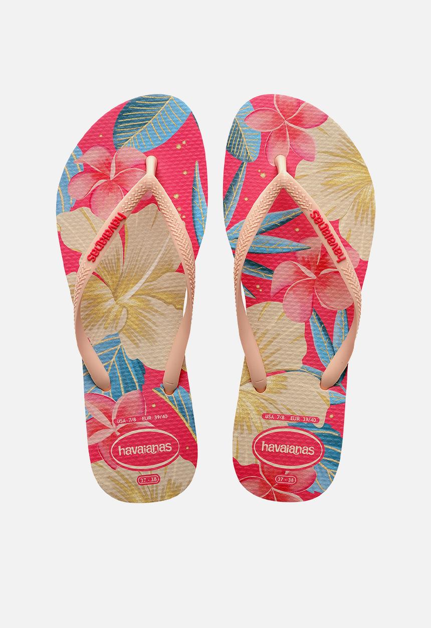 Havaianas - Slim floral - pink
