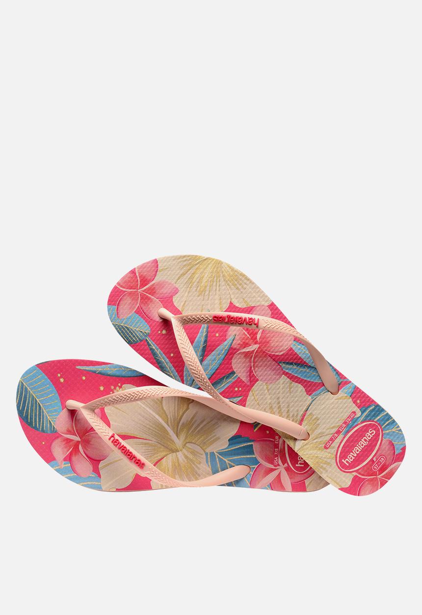 Havaianas - Slim floral - pink
