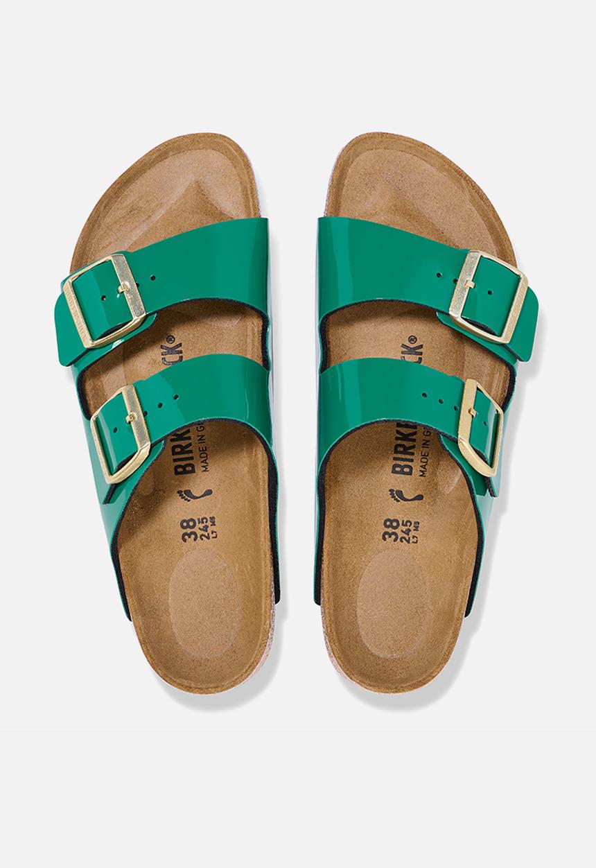 Birkenstock - Arizona patent narrow - digital green