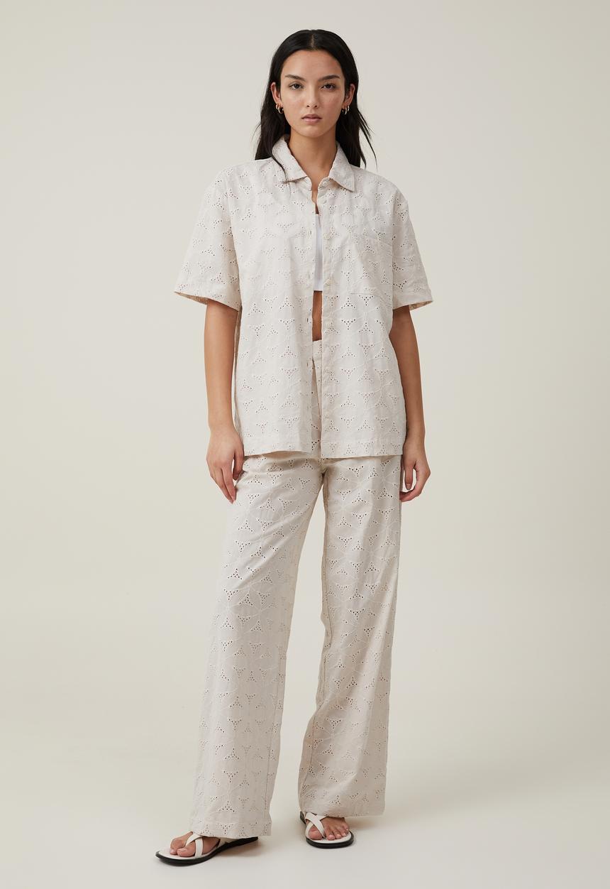 Cotton On - Luna shirt - stone
