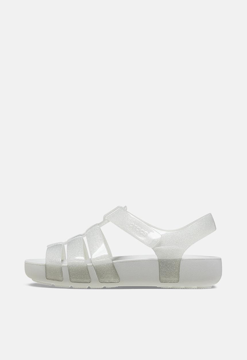 Crocs - Isabella glitter sandal k - silver glitter