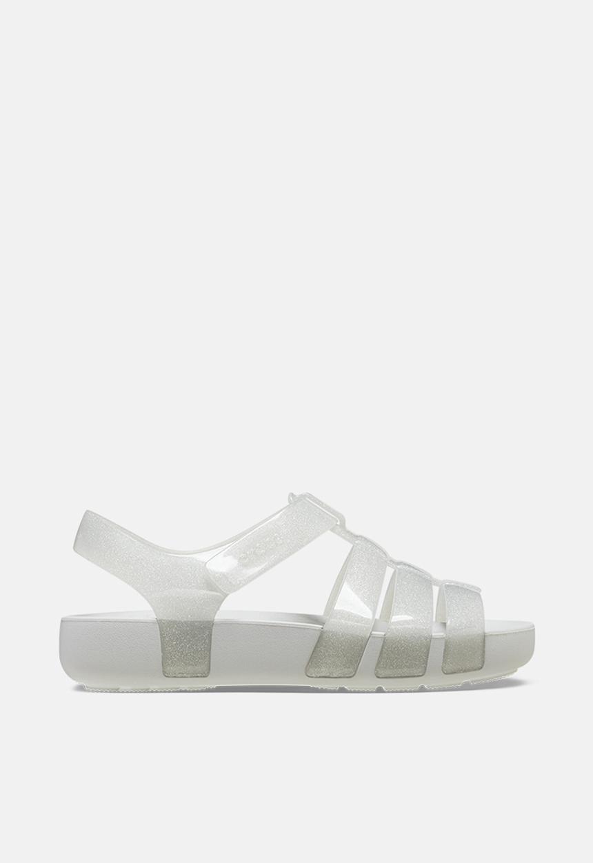 Crocs - Isabella glitter sandal k - silver glitter