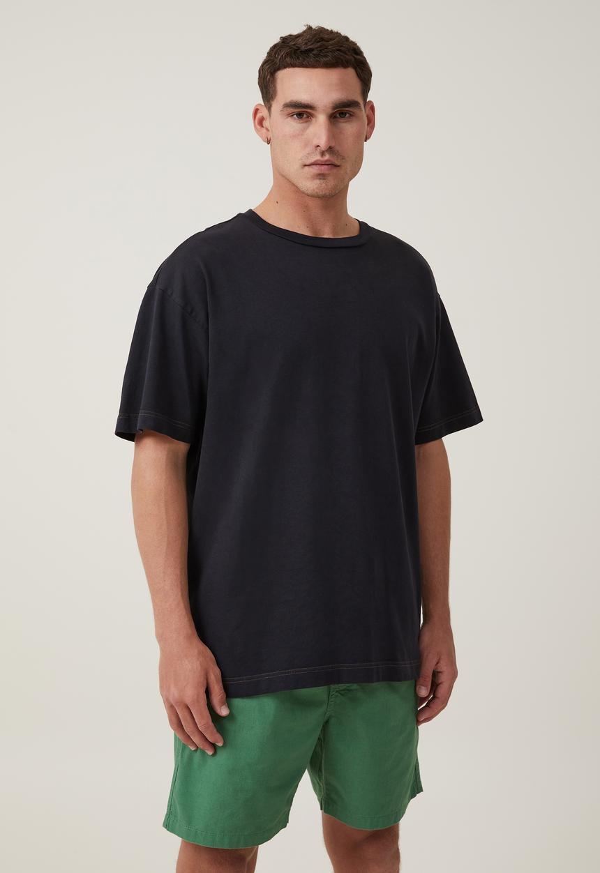 Cotton On - Easy short - fairway green texture