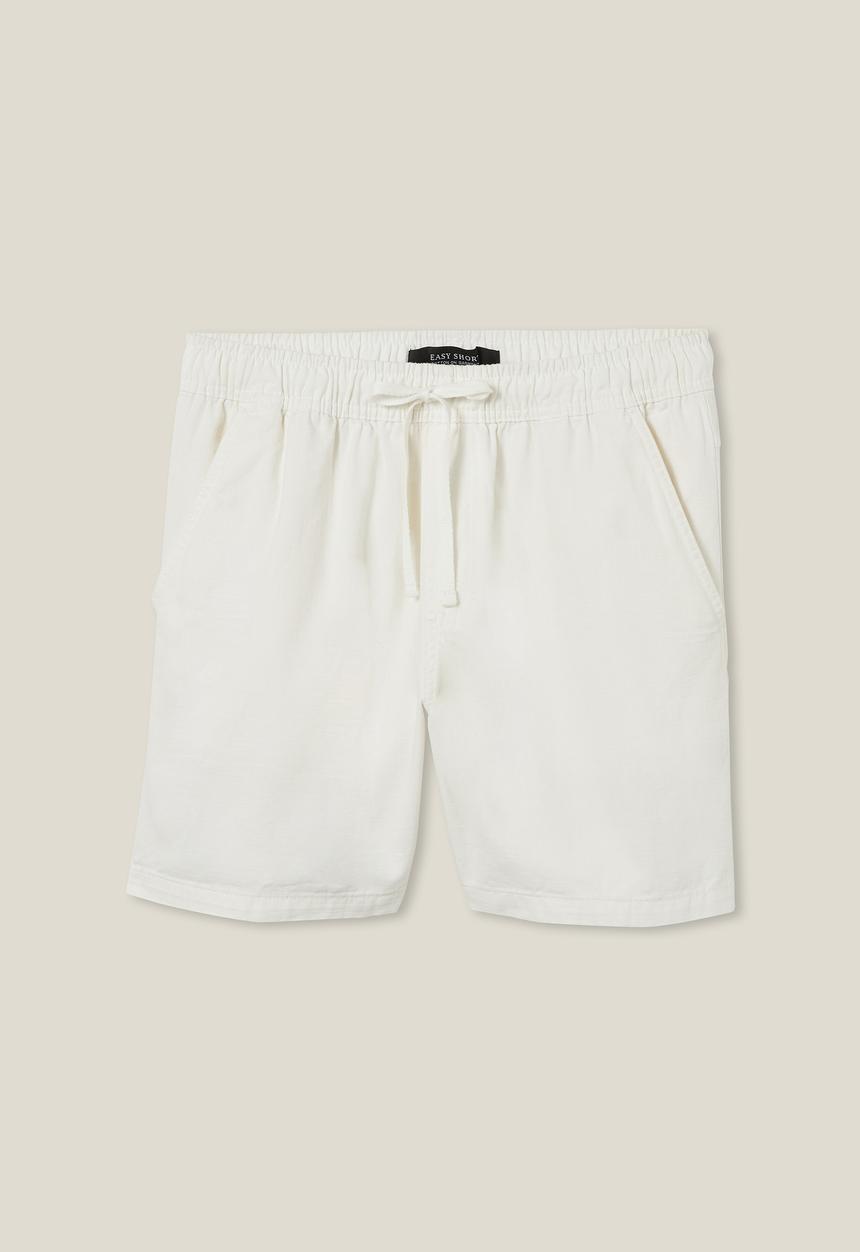 Cotton On - Easy short - white texture