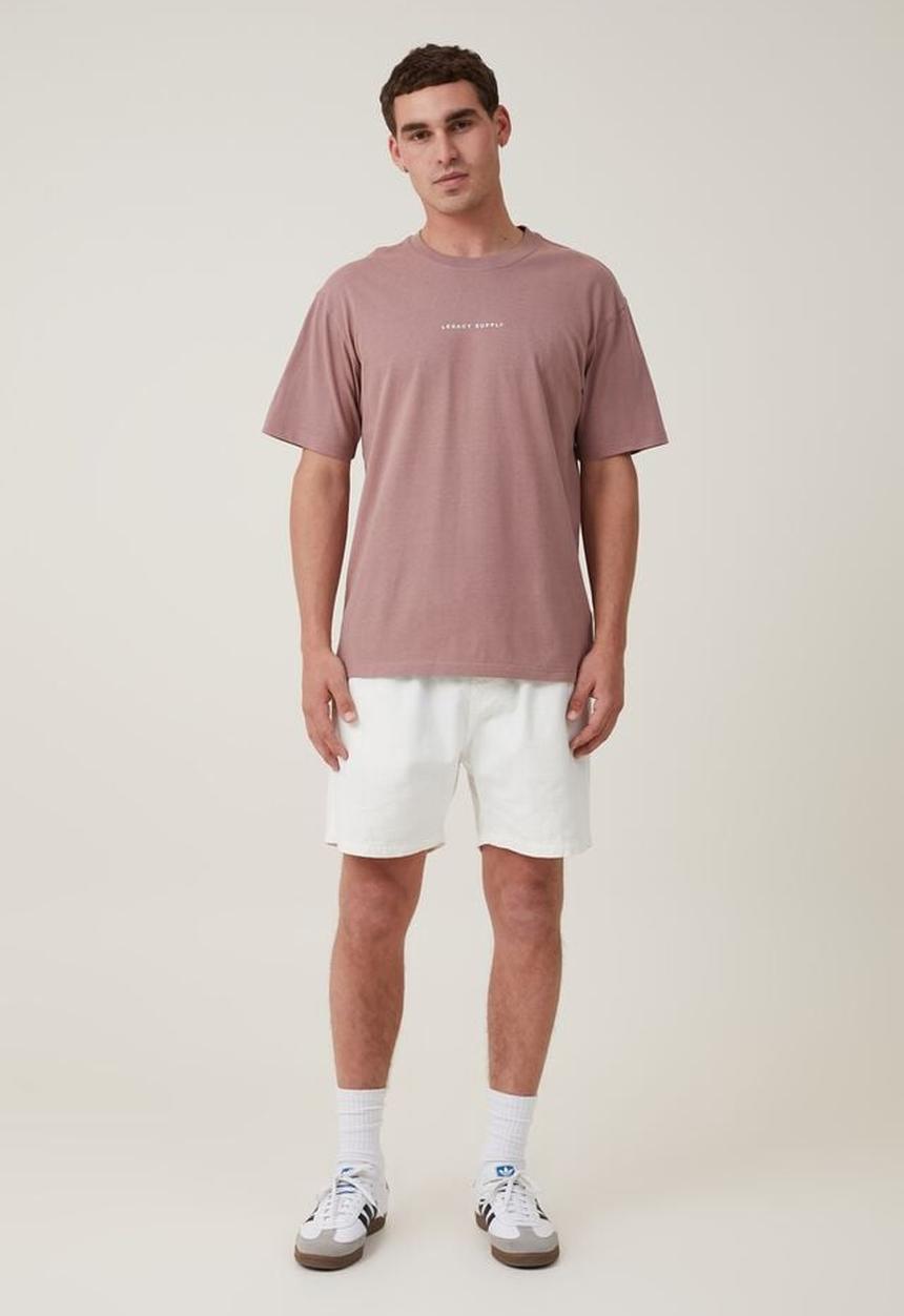Cotton On - Easy t-shirt - dirty burg legacy supply 