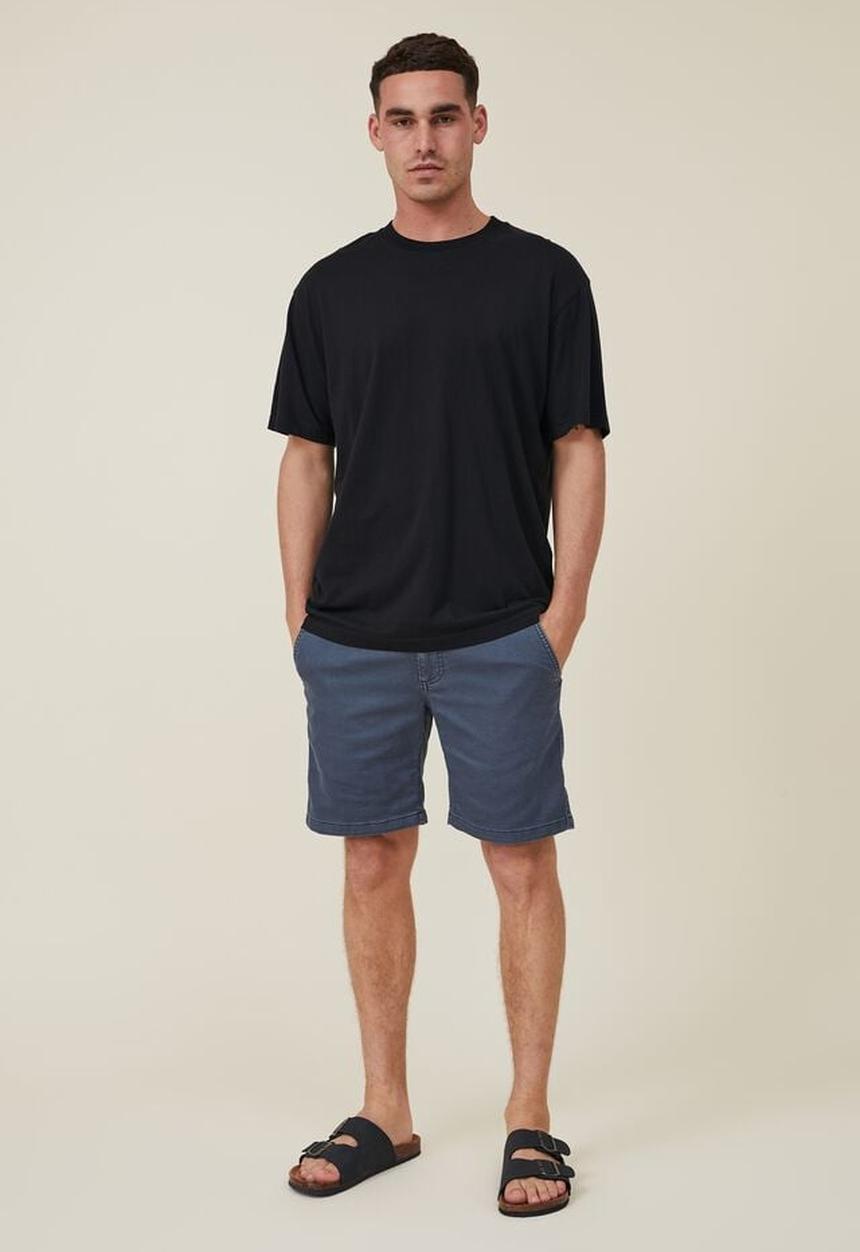 Cotton On - Corby chino short - washed midnight 