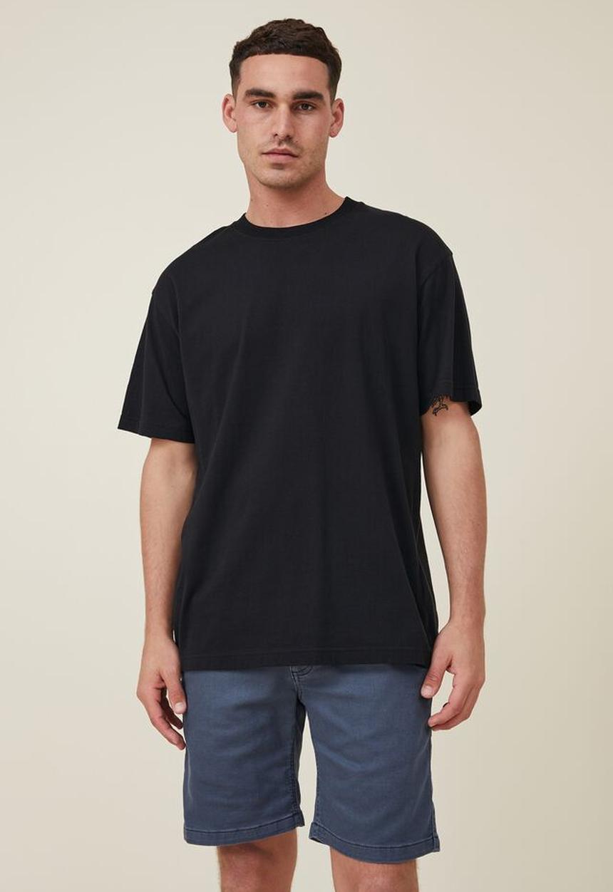 Cotton On - Corby chino short - washed midnight 