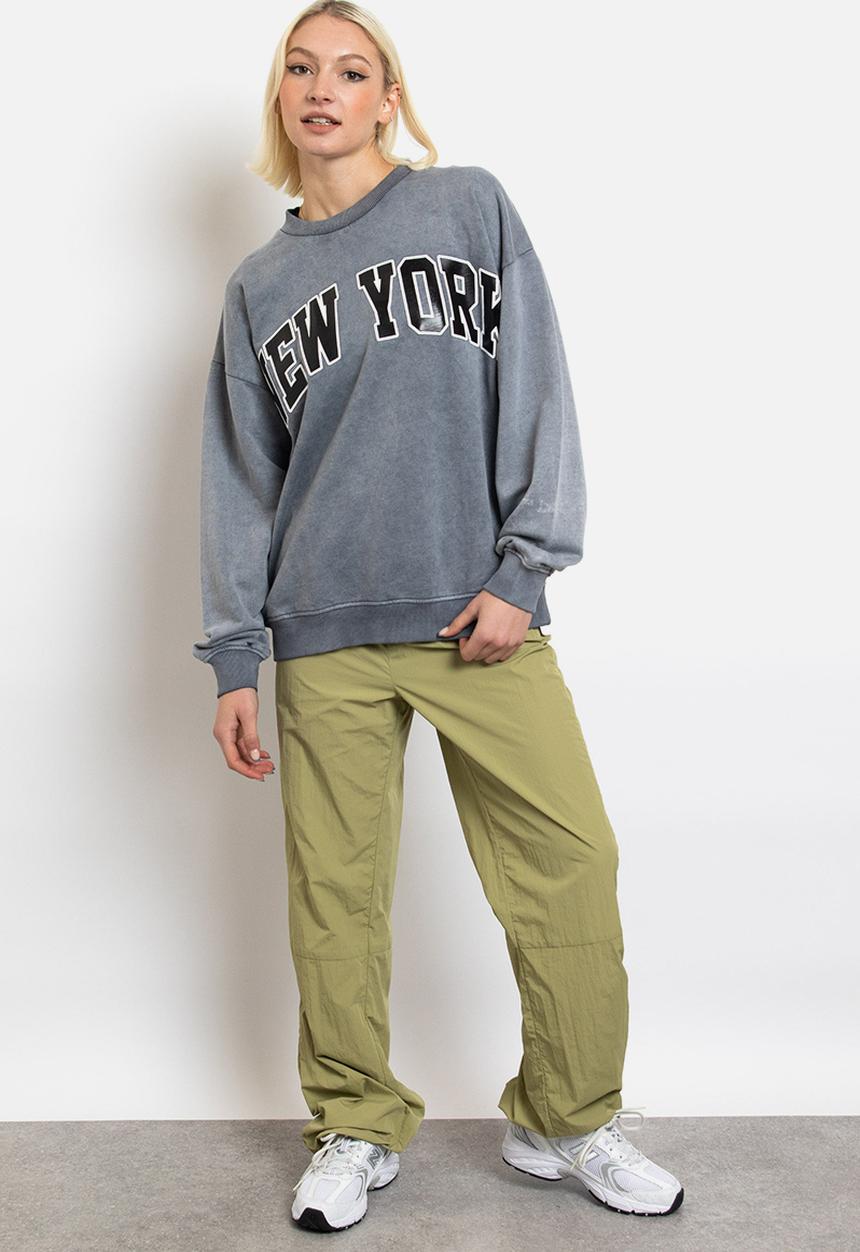 Daisy Street - New york sweat - grey wash