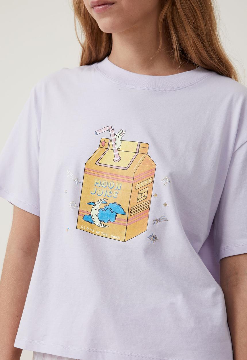 Cotton On - Jersey bed tee - moon juice