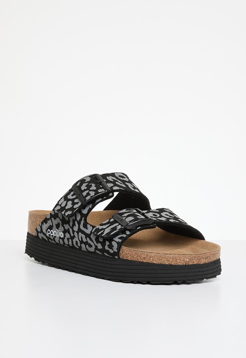 Birkenstock - Arizona grooved narrow - black