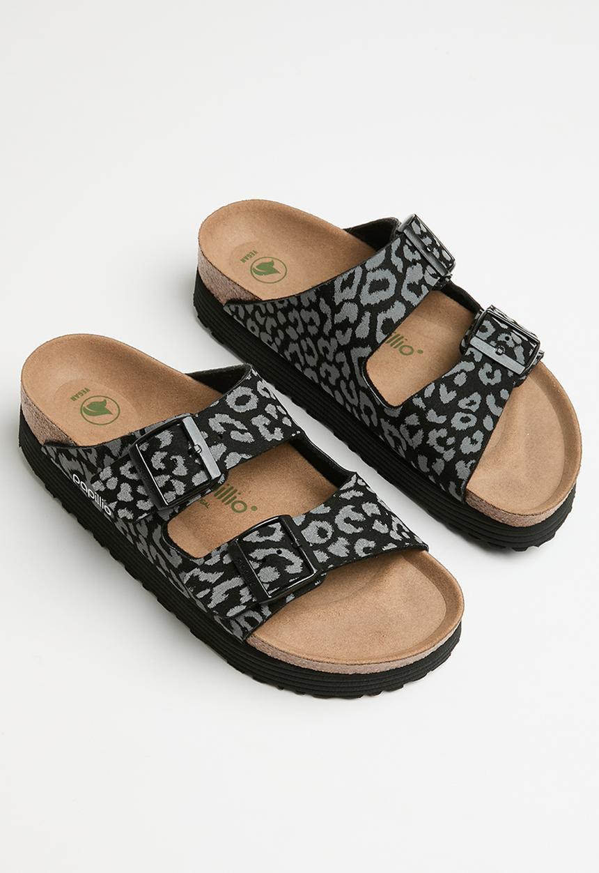 Birkenstock - Arizona grooved narrow - black