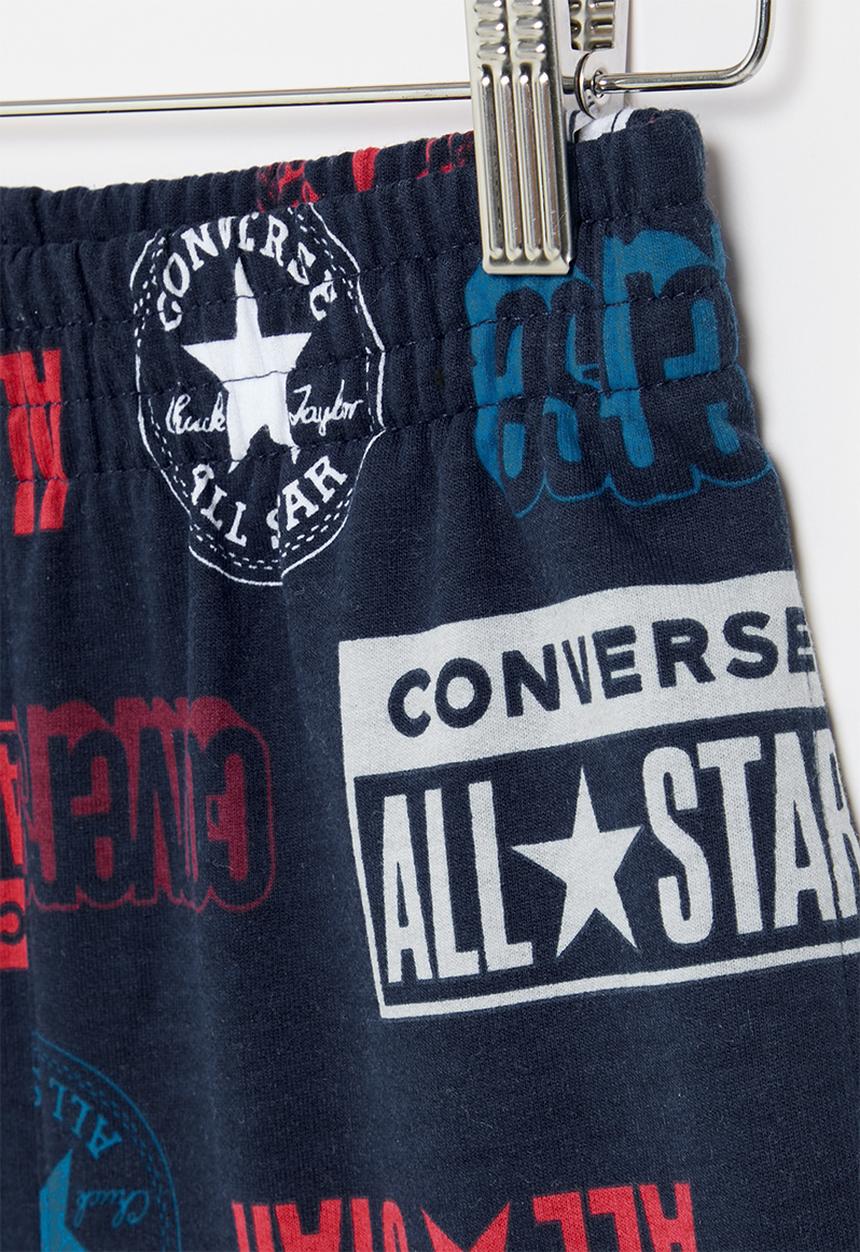 Converse - Cnvb logo aop ft short - midnight navy