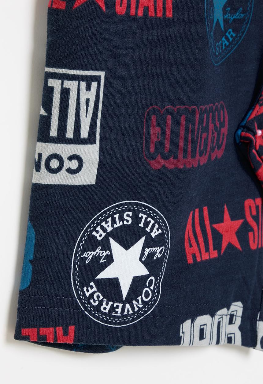 Converse - Cnvb logo aop ft short - midnight navy