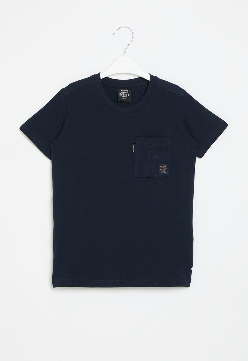 SOVIET - Boys fashion tee - navy