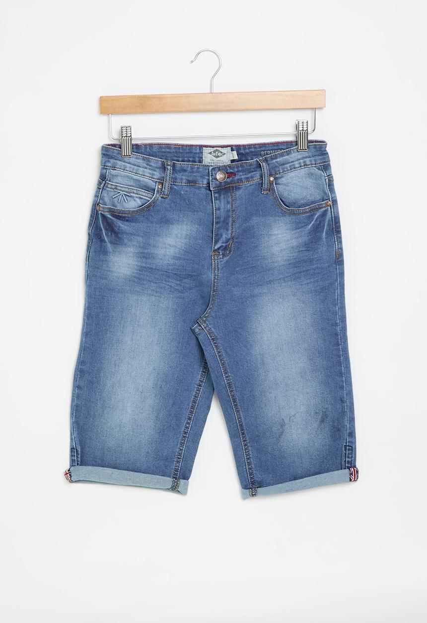 Lee Cooper - Fabian denim shorts - blue