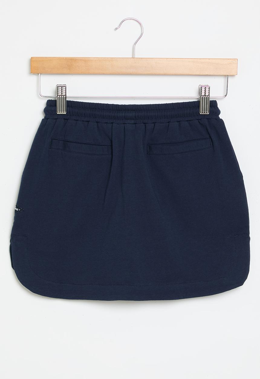Aca Joe - Side embroidery tennis skirt - navy