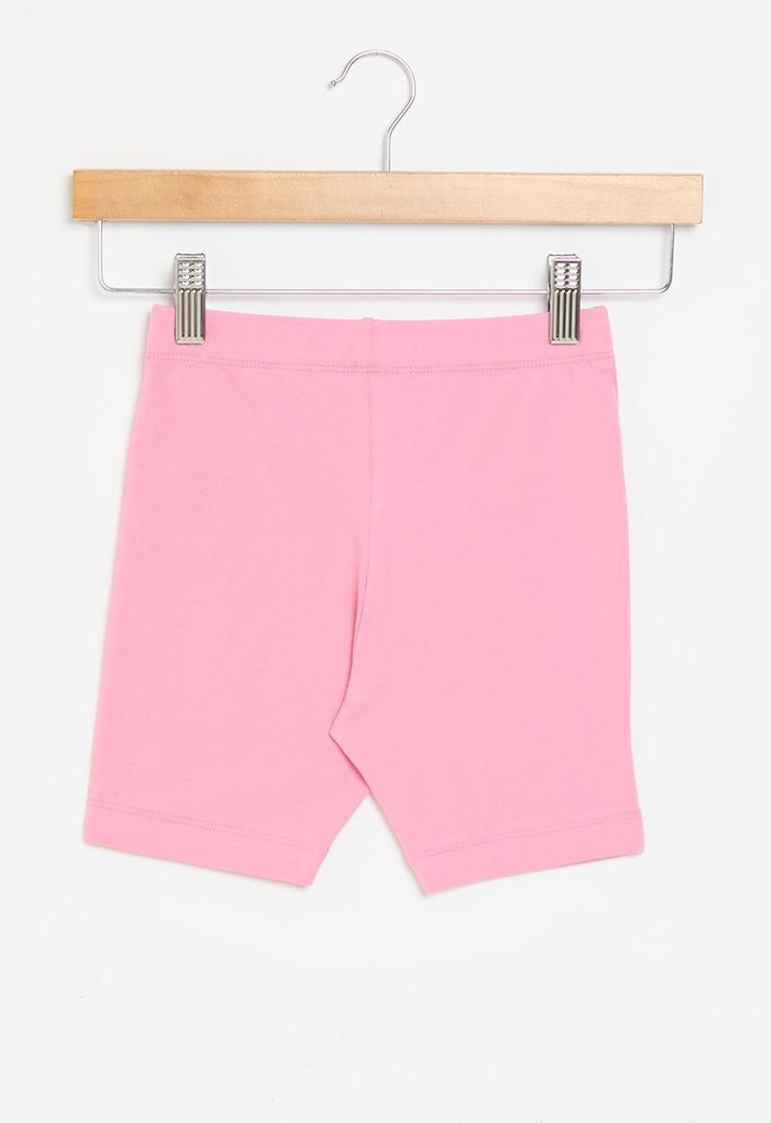 Aca Joe - Embroidery leggings - pink