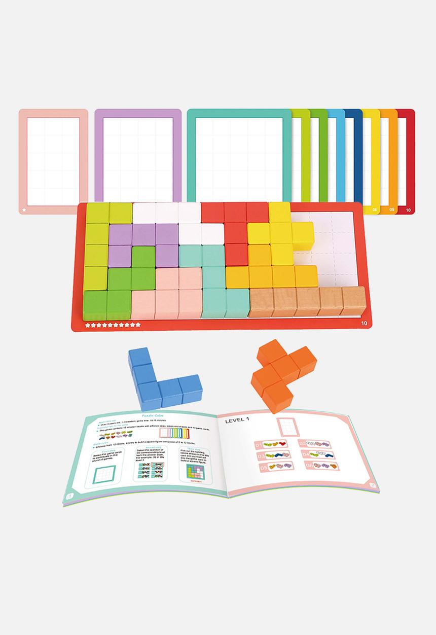 Greenbean Learning - Puzzle cube tetris game - multi
