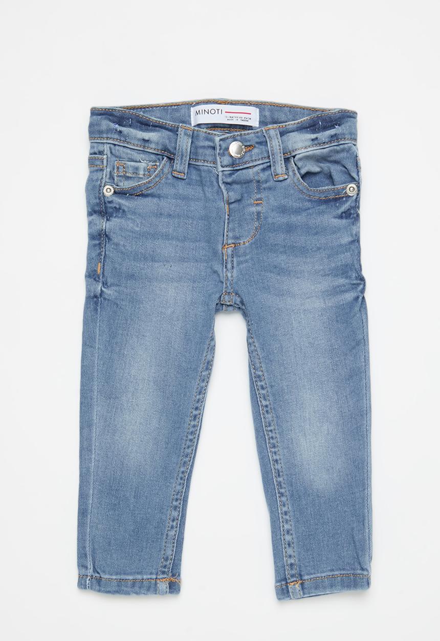 MINOTI - Girls basic skinny jean - blue