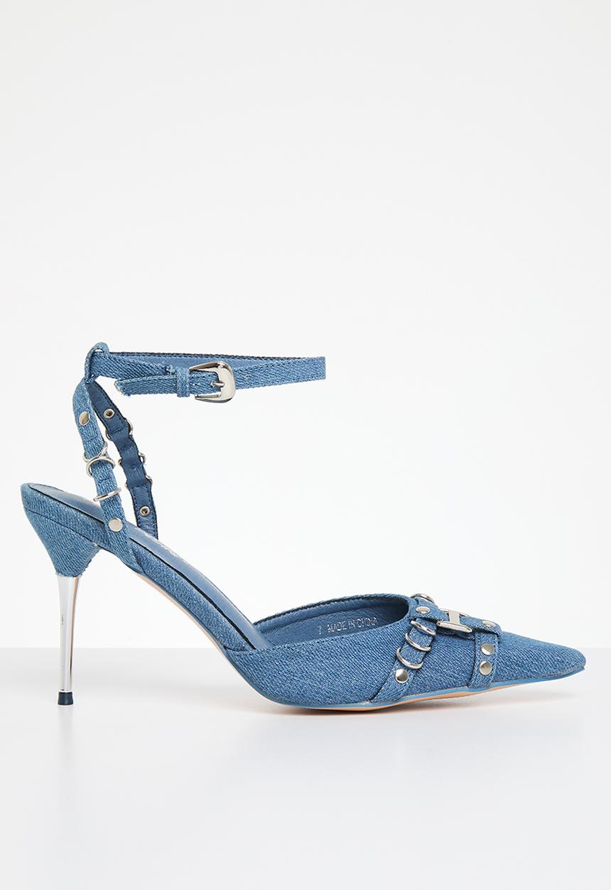 Public Desire - Prowl court heel - blue