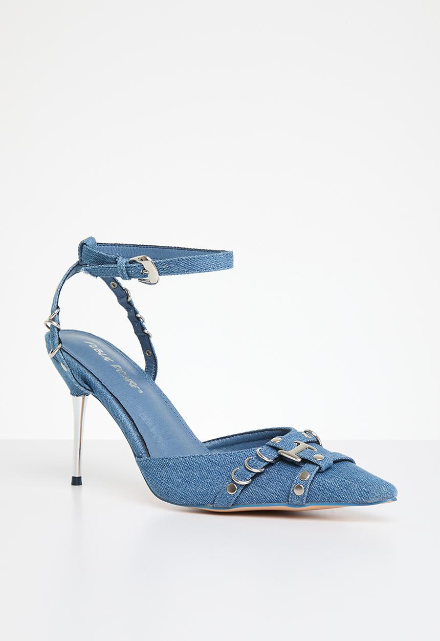 Public Desire - Prowl court heel - blue