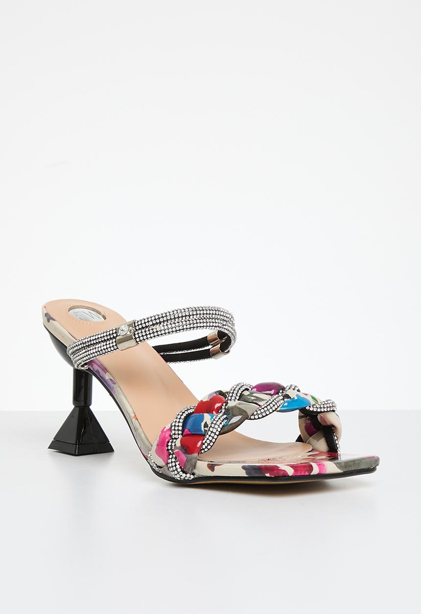 Footwork - Shedy mule heel - floral multi