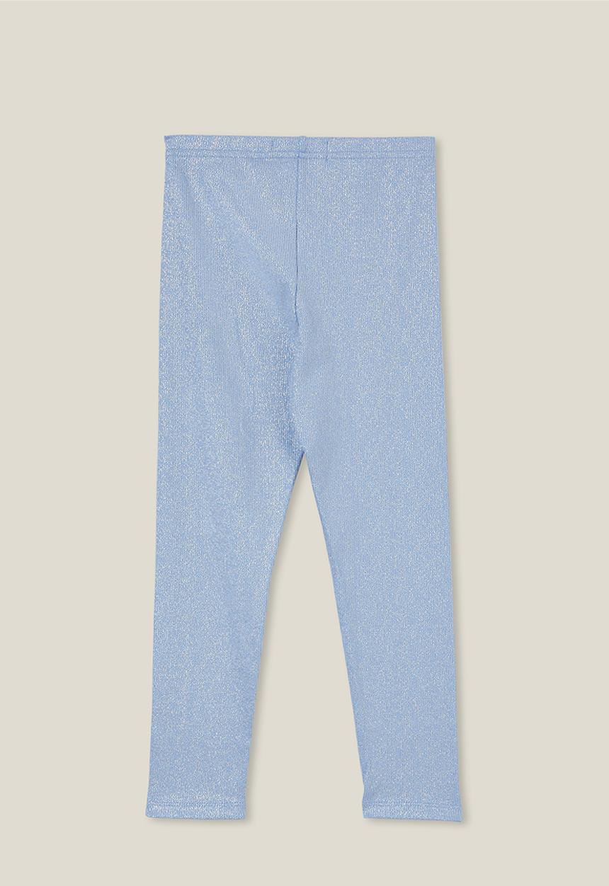 Cotton On - Huggie tights - dusk blue/iridescence foil