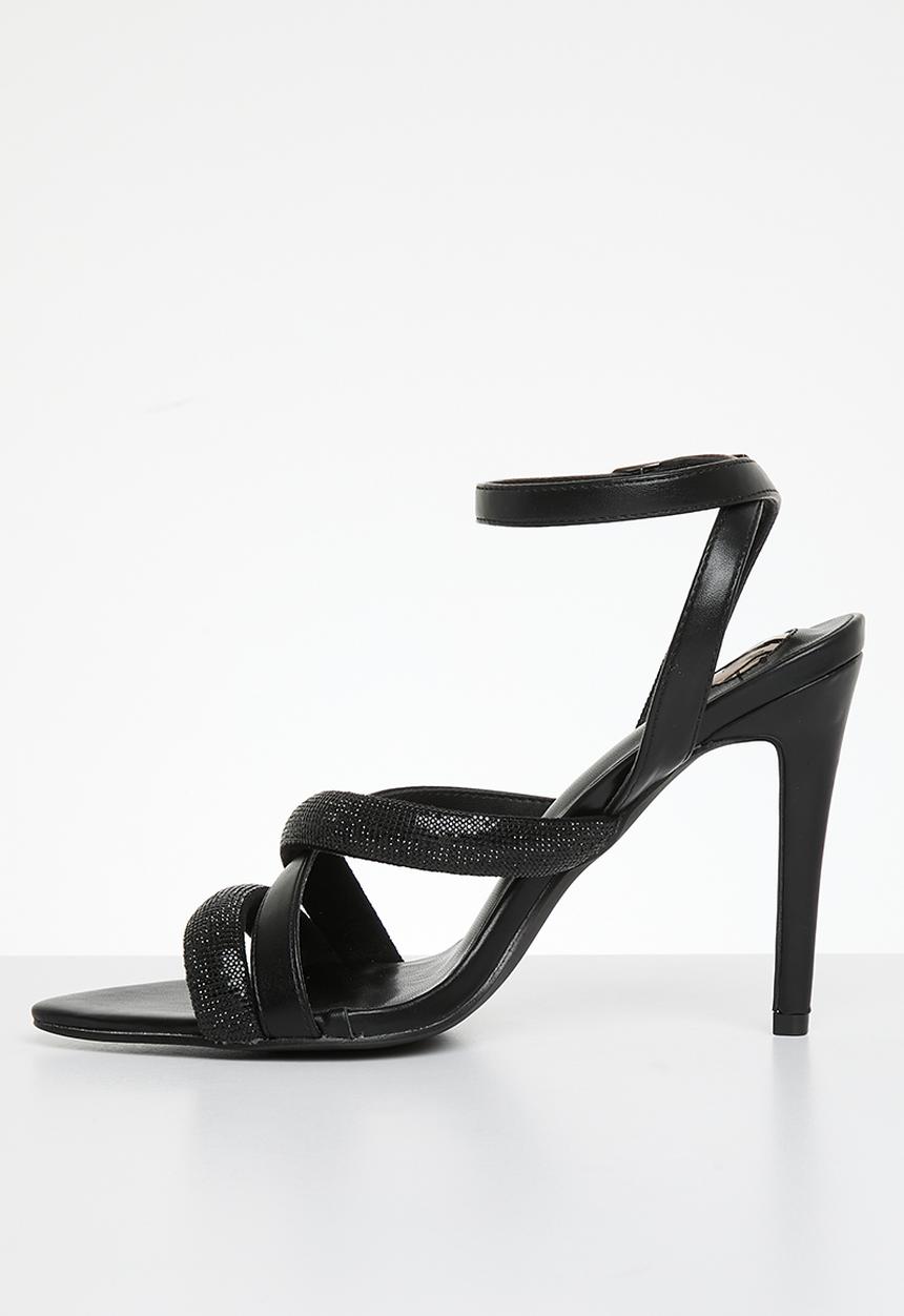 Footwork - Nannie stiletto heel - black
