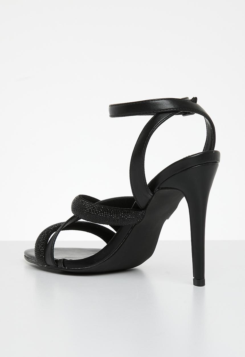 Footwork - Nannie stiletto heel - black