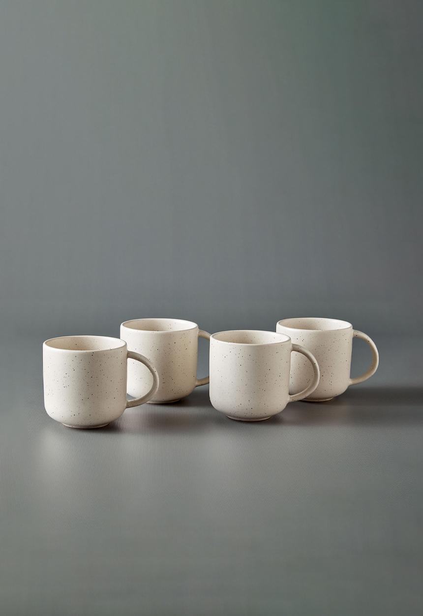 Maxwell & Williams - Palette 360ml Mugs Set of 4 - Cream