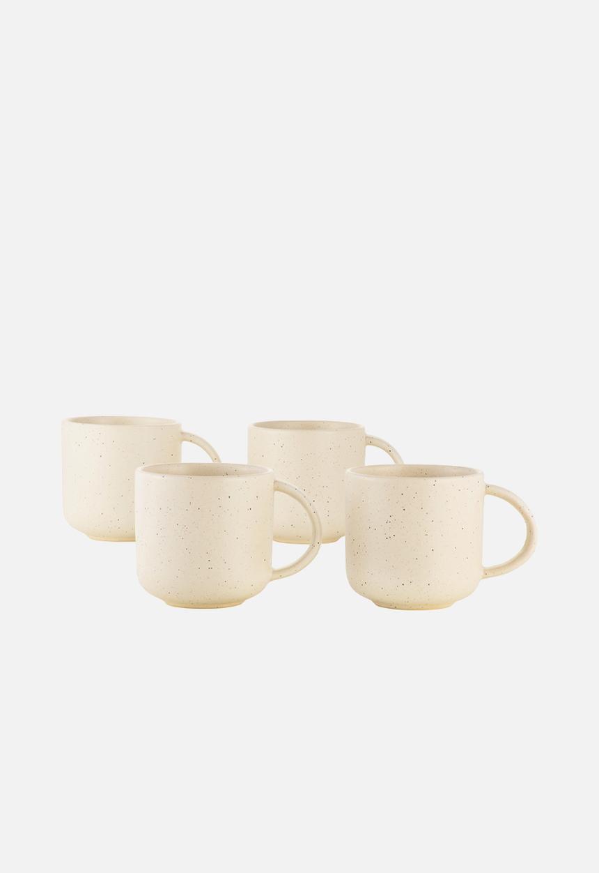 Maxwell & Williams - Palette 360ml Mugs Set of 4 - Cream