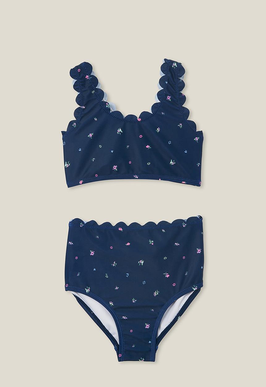 Cotton On - Adora bikini - navy blazer/alice floral